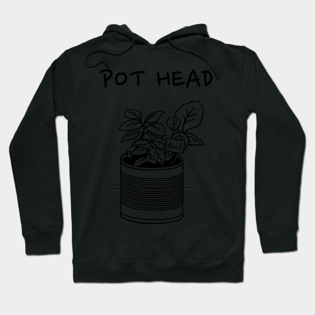 Pot  Head Hoodie by barn-of-nature